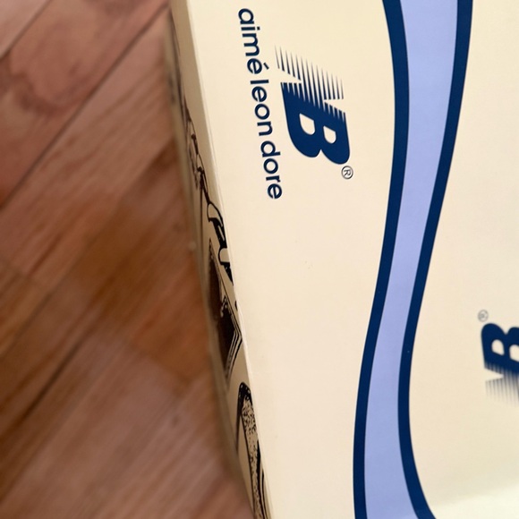 New Balance Aimé Leon Dore Yellow and Blue Sneakers - Picture 4 of 4